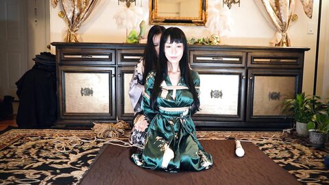 Dominatrix Mara Ties Marica Hase In Shibari Then Exposes Her