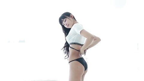 Eunji Pyo - Miniskirt and garter belt