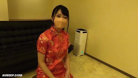 Chinese dress was the best for Erika-chan