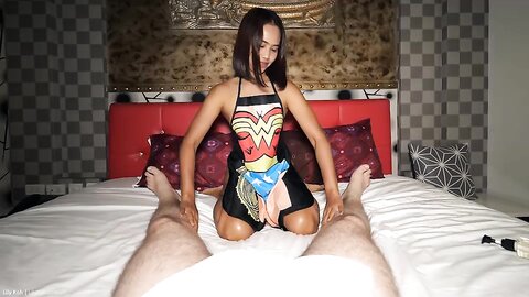 Wonder Woman Armpit Lick Creampie Massage  07 26 25
