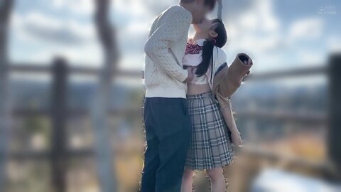 SUN-010 Kissing Exhibitionist - She Plays The Honor Student At School, But She'll French Kiss You Anytim...