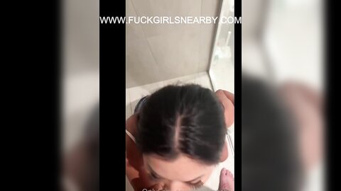WMAF 28 (Asian teen blowjob in the bathroom)