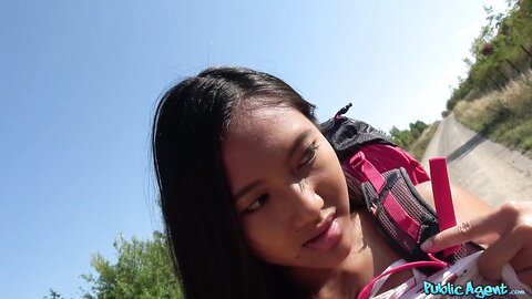May Thai Roadside Fuck With Sweet Hiker