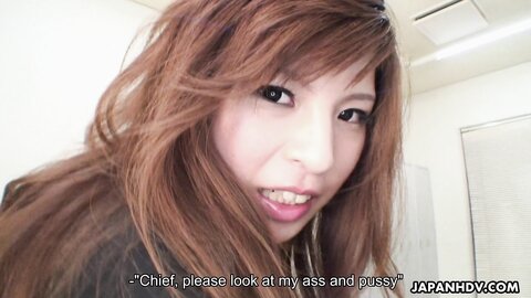 Asian Video  New Office Lady Rina Kikukawa Scene 3 400