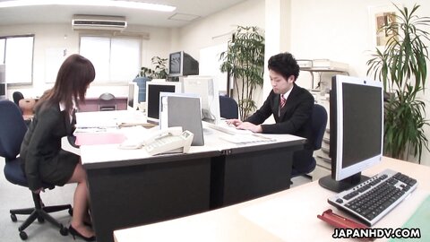 Asian Video  New Office Lady Yukina Aoyama Scene 1 415
