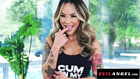 Evilangel Cock Hungry Sluts Face Fucked In Sloppy Group Blowjobs