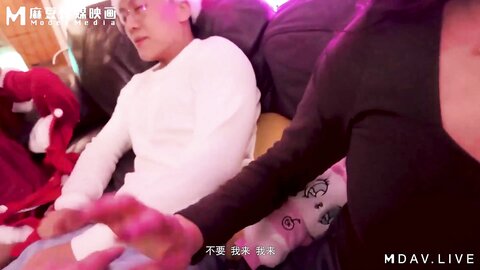 Modelmedia Asia A Raunchy Group Sex Party On Christmas Eve Asian Porn