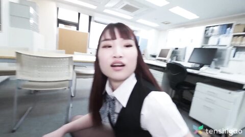 Office Siren Fumina Oka Went Full Dirty In Her Asian Porn