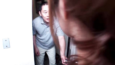 The Married Woman Next Door Noticed Me Through The Balcony Part