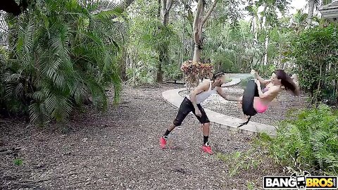 Kalina Ryu Takes On A Monster Cock Mc