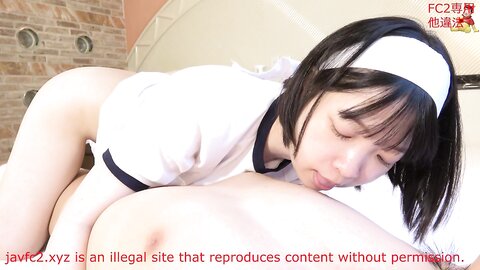 4744003-1 第３弾、**pyjpqos*s* １４３㎝貧乳、えりちゃん（顔出し）。ブルマコスプレで、パイパン中出しハメ撮り。レビュー特典で、無修正