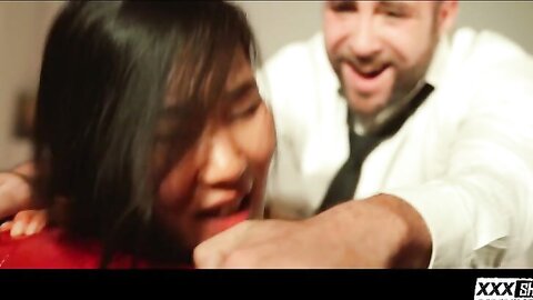 Katana  Chinese Babe Rides Spanish Cock
