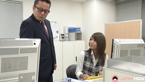 Shino Aoi  Horny Boss Uses New Office Slut Shino Aoi