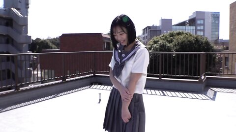 MUDR-336 It's Embarrassing, But I Masturbate In My Asshole. Innocent Innocent Girl AV DEBUT Kou Minato