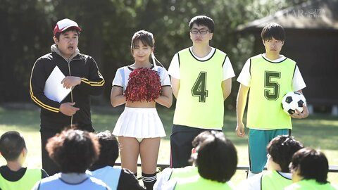 START-390 Cheerleader Riko Hoshino Controlled By A Trap Ray