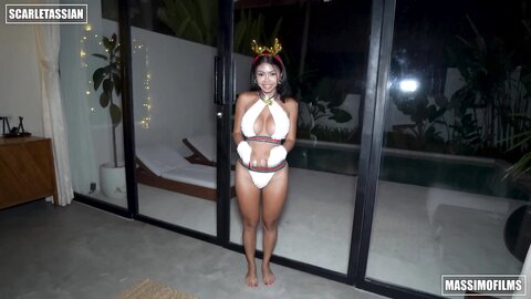Anal Is The Best Christmas Present For Asian Sluts