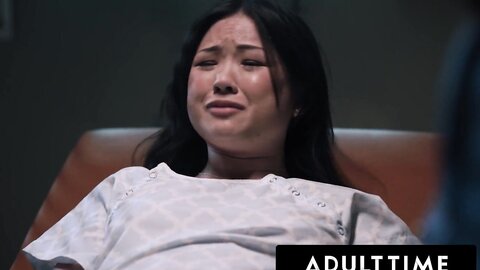 Adult Time Feed Me Asian Teen Lulu Chu Needs To Swallow Pervy Doctors Cumshot Part