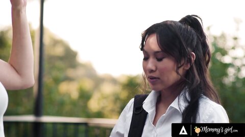 Mommys Girl Pervert Milf Kendra James Gets Aroused Seeing Stepdaughter Kimmy Kimm Wearing Uniform