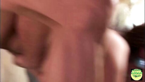 Stunning Asian Slut Gets Her Cunt Smashed In Doggy Style By A Long Haired Stud