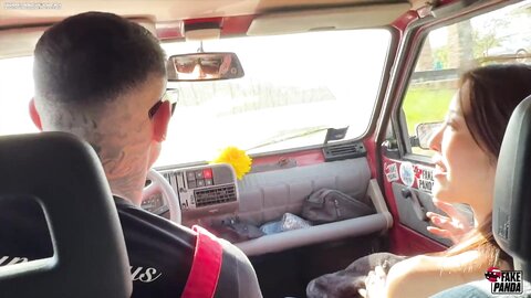 Emiri Momota Lost Tourist Fucked by Euro Taxi Driver