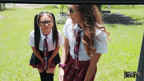 Mackenzie Mace Amp Lulu Chu Homework Hoes