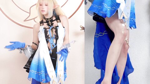 [Cosplay] 黏黏团子兔 - 2025年08月作品『鸣潮-芙露德莉斯』[101P2V-1.98GB]