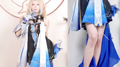 [Cosplay] 黏黏团子兔 - 2025年08月作品『鸣潮-芙露德莉斯』[101P2V-1.98GB]