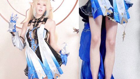 [Cosplay] 黏黏团子兔 - 2025年08月作品『鸣潮-芙露德莉斯』[101P2V-1.98GB]