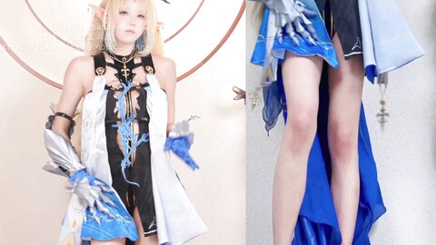 [Cosplay] 黏黏团子兔 - 2025年08月作品『鸣潮-芙露德莉斯』[101P2V-1.98GB]