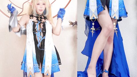 [Cosplay] 黏黏团子兔 - 2025年08月作品『鸣潮-芙露德莉斯』[101P2V-1.98GB]