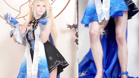 [Cosplay] 黏黏团子兔 - 2025年08月作品『鸣潮-芙露德莉斯』[101P2V-1.98GB]