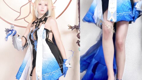 [Cosplay] 黏黏团子兔 - 2025年08月作品『鸣潮-芙露德莉斯』[101P2V-1.98GB]