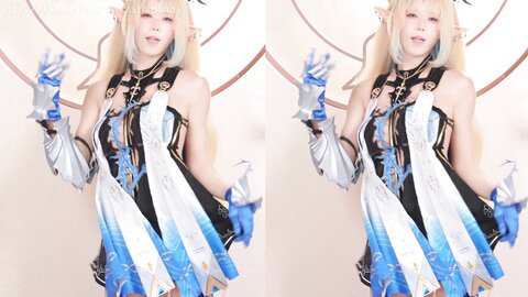 [Cosplay] 黏黏团子兔 - 2025年08月作品『鸣潮-芙露德莉斯』[101P2V-1.98GB] (2)