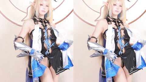 [Cosplay] 黏黏团子兔 - 2025年08月作品『鸣潮-芙露德莉斯』[101P2V-1.98GB] (2)