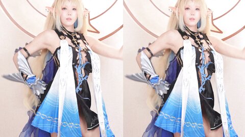 [Cosplay] 黏黏团子兔 - 2025年08月作品『鸣潮-芙露德莉斯』[101P2V-1.98GB] (2)