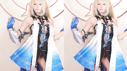 [Cosplay] 黏黏团子兔 - 2025年08月作品『鸣潮-芙露德莉斯』[101P2V-1.98GB] (2)