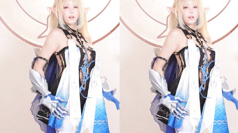 [Cosplay] 黏黏团子兔 - 2025年08月作品『鸣潮-芙露德莉斯』[101P2V-1.98GB] (2)