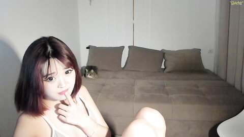 Asian Couple 32 (Korean chick live BJ)