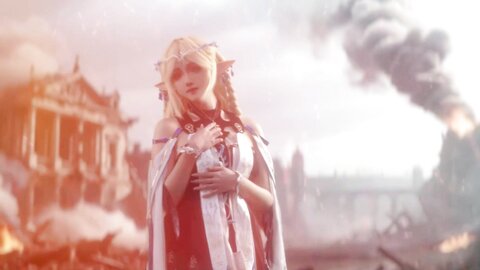 [Cosplay] 阿薰kaOri 鸣潮 芙露德莉斯 [130P10V-1.22GB] (3)