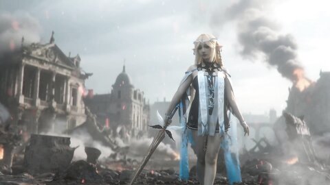 [Cosplay] 阿薰kaOri 鸣潮 芙露德莉斯 [130P10V-1.22GB] (3)