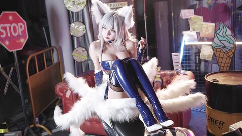[Cosplay] 香草喵露露 2025年01月舰长 信浓赛车 [12P1V-1.15GB]