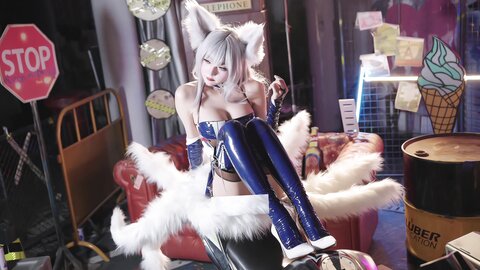 [Cosplay] 香草喵露露 2025年01月舰长 信浓赛车 [12P1V-1.15GB]