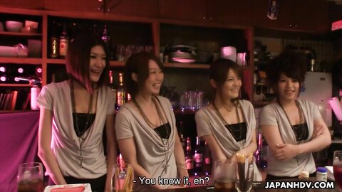 Asian  Anal Orgy Bar Anna Kirishima Haruka Sasano Hinata Hyuga Kana Suzuki  Scene 1 7