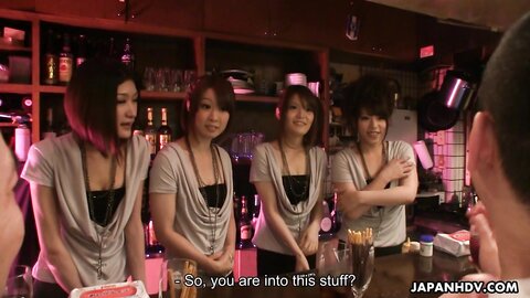 Asian  Anal Orgy Bar Anna Kirishima Haruka Sasano Hinata Hyuga Kana Suzuki  Scene 1 7