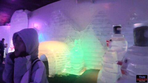 Magical Ice Footjob Fucking