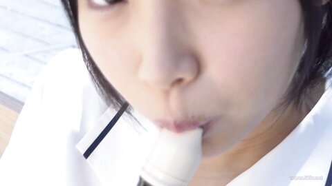 HAHOB-021 Shy Nudism - H Cup Beauty Shows It All - Miki Mitsuya